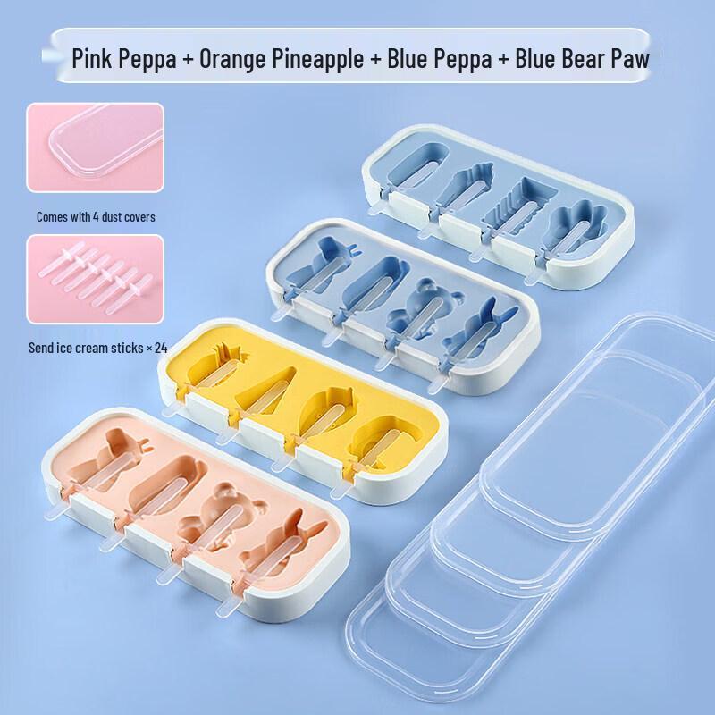 Food-Grade Silicone Popsicle Mold
