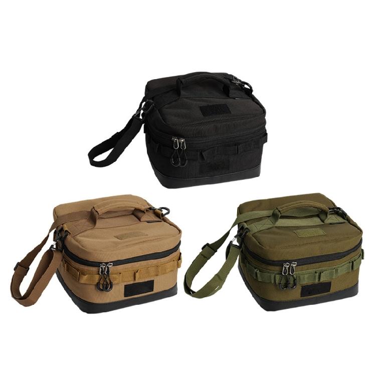 Multifunctional Picnics Bag Outdoor Cooking Accessories Storage with Carrying Strap Suitable for Outdoor Activity