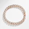 New temperament simple  round full diamond tennis chain hip hop hand jewelry spot