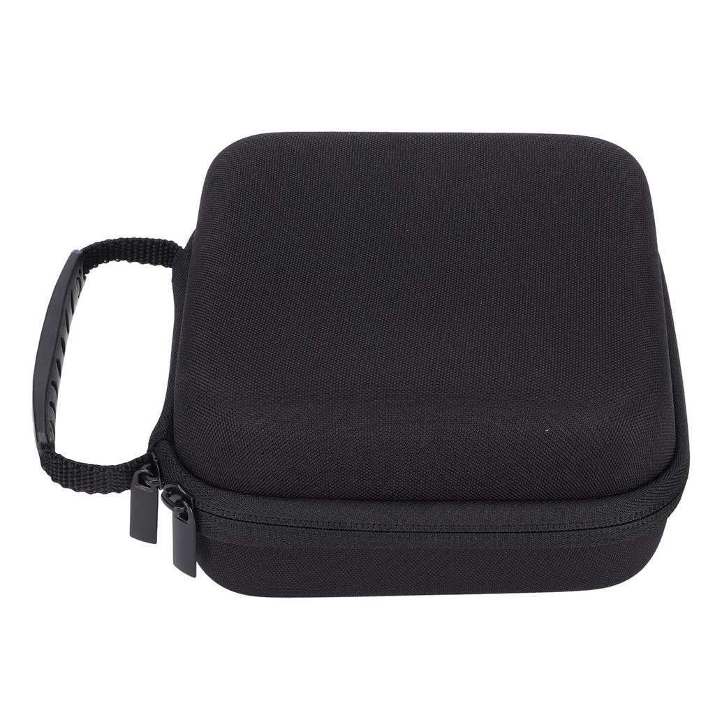 Hard Travel Carrying Case Wear Resistant Protective Bag with Silicone Handle for IOS TV 4KBlack