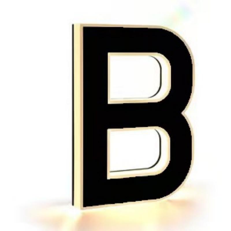 Cross-Border Exclusive LED House Number Lights, 12V Powered, Non-Solar, Illuminated.