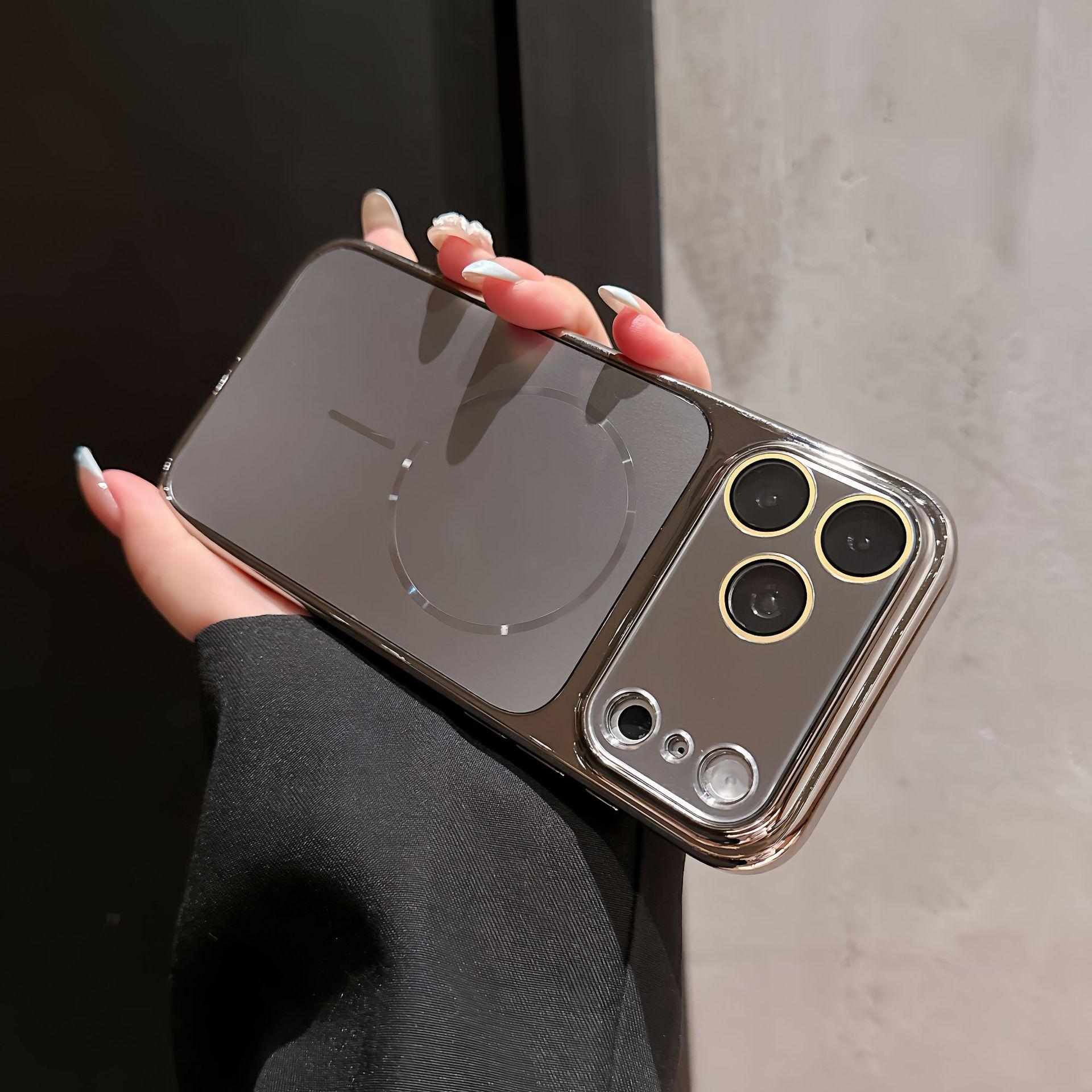 Gradient Magnetic Drop-Proof Frosted Case for iPhone 17 Pro Max iPhone 13