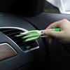 2-in-1 Multifunctional PE Car Air Vent Cleaning Brush - Detachable & Washable, Durable Plastic,for Cleaning Ship/Vehicle Interior Details and Corners