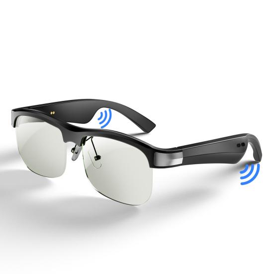 Έξυπνα γυαλιά Γυαλιά ηλίου συμβατά με Bluetooth Εργονομικός σχεδιασμός Επαναφορτιζόμενα φωτοχρωμικά γυαλιά με ηχείο, ανθεκτικά στην υπεριώδη ακτινοβολία