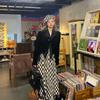 Y2k Blouse Women Vintage Black Shirt Gothic Harjauku Pleated Button Up Korean Dark Tight Long Sleeve Aesthetic Female