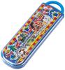Skater Lunch Box Chopsticks and Spoon Sliding Made in Disney Toy Story 22 Children's Set, Design, Antibacterial, Japan, Design, CCA1AG-A