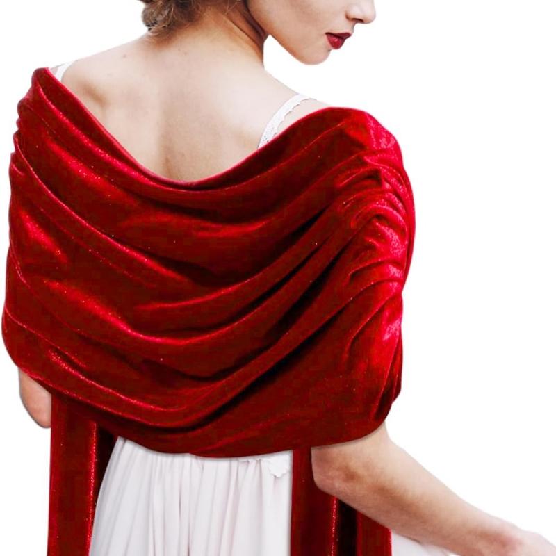 Elegant Retros Shawl Evening Dress Outerwear Shawl Fashion Women Ethnic Shawl for Various Occasion