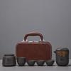 Travel Tea Set Kuaike Cup One Pot Six Cups Teapot Tea Cup Portable Simple Kung Fu Tea Set Outdoor Tea Maker
