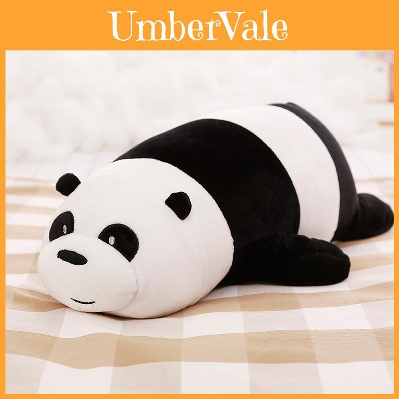 We Bare Bears Pillow Cartoon Bear Grizzly Bear Panda Soft Stuffed Plush Toy Doll Perfect Gift Option
