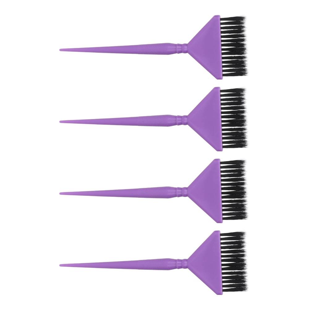 Even Application Washable Hair Color Brush Professional Reusable Color Tint Applicator PP Soft Hair Coloring Brush Home Use