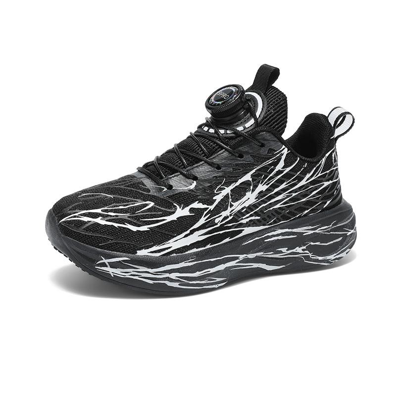 New Arrival Children Sneakers For Boys Air Mesh Breathable Running Sports Shoes Kids Girls Flat Casual Shoes Big Size 40