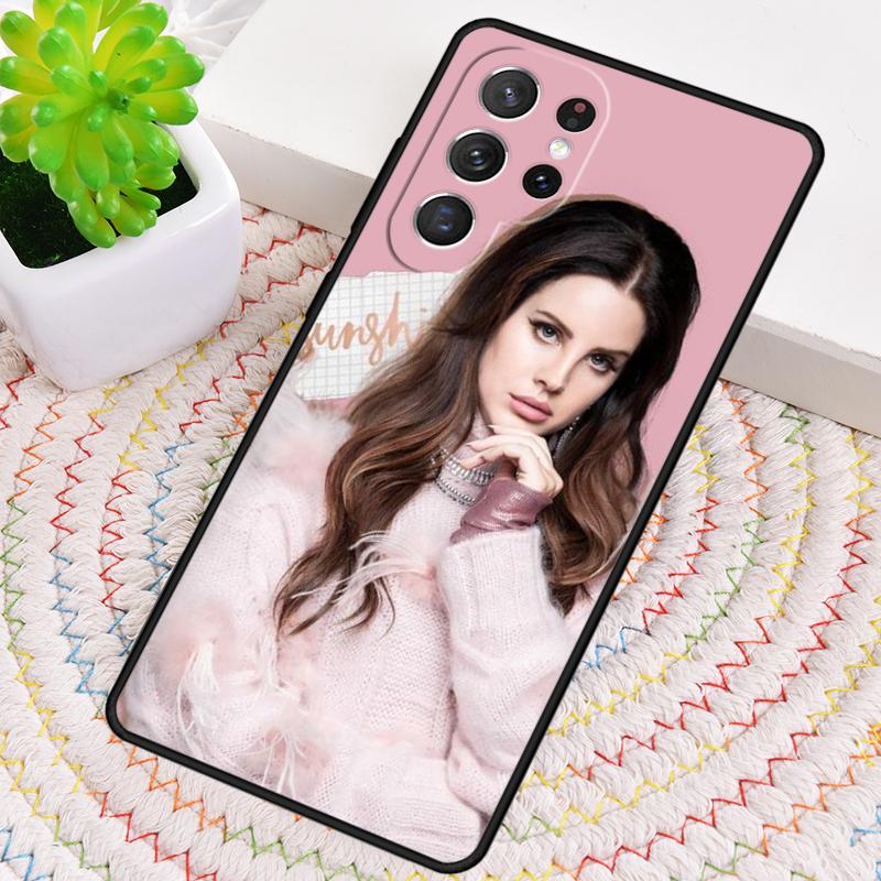 Lana Del Rey Singer Silicone Phone Case For Samsung Galaxy note 10 pro S26 S25 S24 S23 S22 S21 Plus S25Ultra Capa Cover