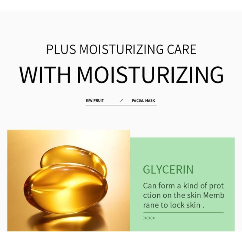 BIOAQUA - Feuchtigkeitsspendende Gesichtsmaske mit Aloe Vera