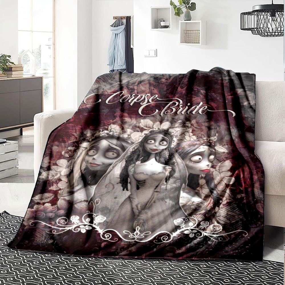 Leiche der Braut Druck Flanell Decke Hohe Qualität Warm Bequem Überwurf für Alle Jahreszeiten Perfekt für Geschenke Heimdeko