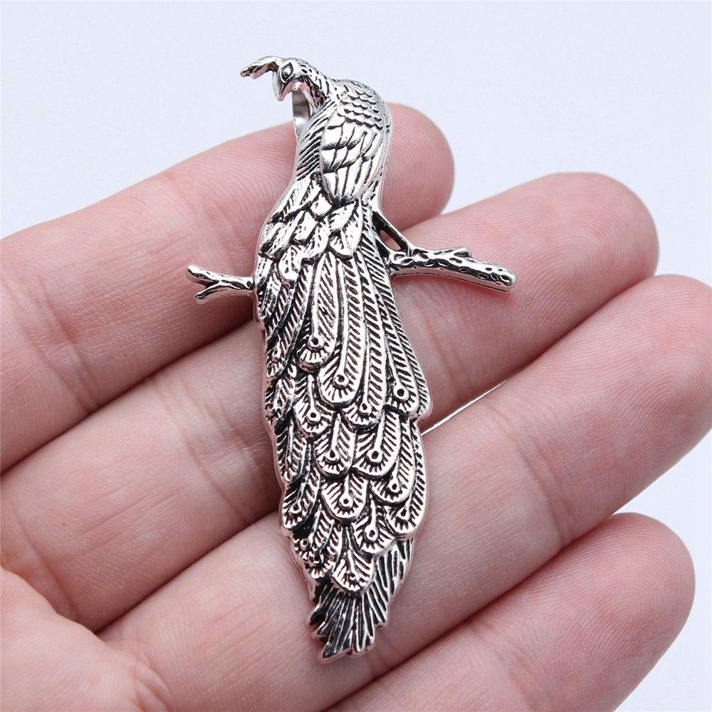 Adler Pfauen Phönixe Flamingos Exotische Vögel Anhänger Antik Bronze Zinklegierung Schmuckherstellung Zubehör Partner Stil
