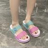 Sandals for Women Summer Jelly Sandals Beach Shoes Casual Sandals Half Drag Women Shoes Ladies Slippers