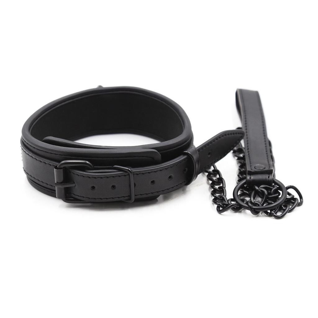 BDSM Random Shot Black Bondage Neck Sleeve Sex Toys Erotic Torture Restraints