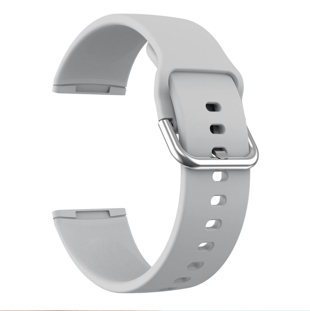 Båndstropp for Fitbit Versa 3 4 Mykt silikon håndledd Vanntett erstatningsklokkebånd for Fitbit Versa3/ Sense Smart Accessories