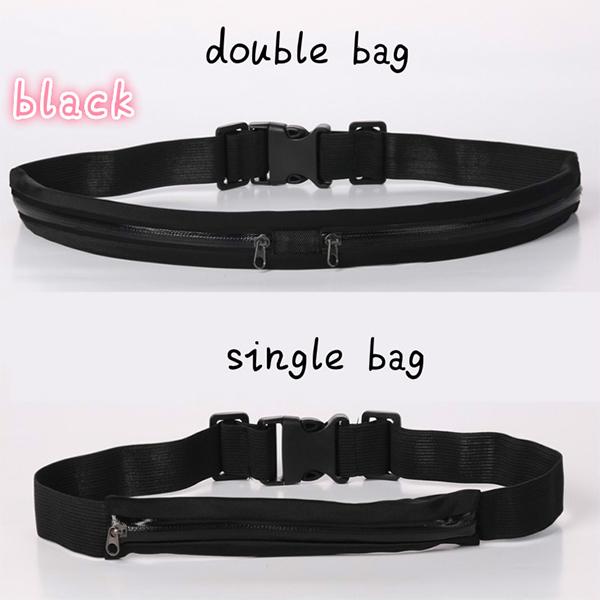 Водонепроницаемая поясная сумка с двойным карманом — фото 7