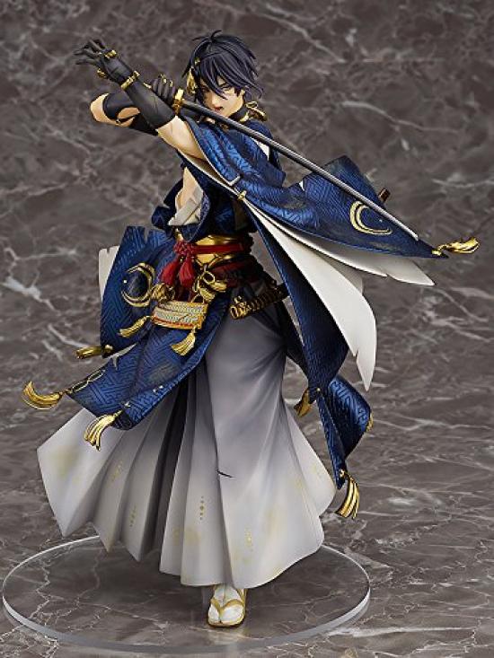 Touken Ranbu Mikazuki Munechika Shinken Hissatsu Scale Painted Finished Figure -ONLINE- Ver. 1/8 ABS&PVC