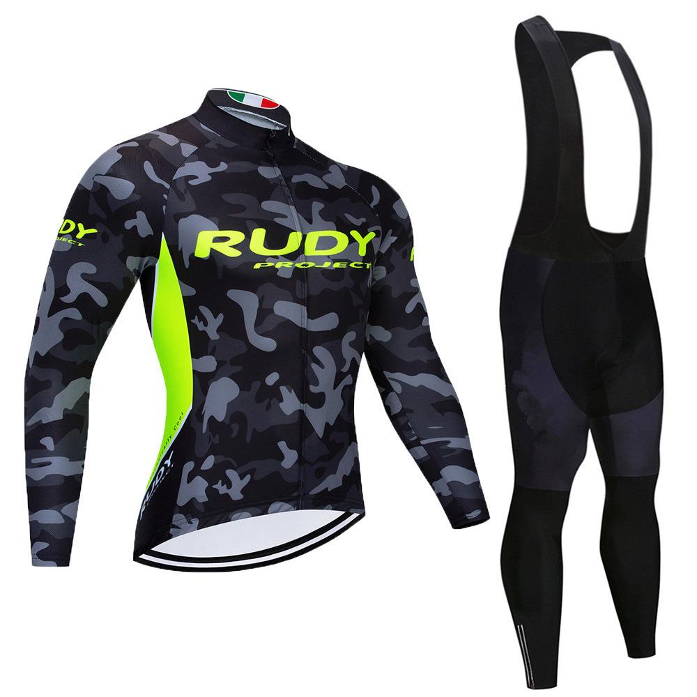 

Long-sleeved Tops, Overalls, Spring and Autumn Thin Bicycle Road, Cycling Suit Set 2026 Long-sleeved Autumn Breathable Cycling Suit Set XS