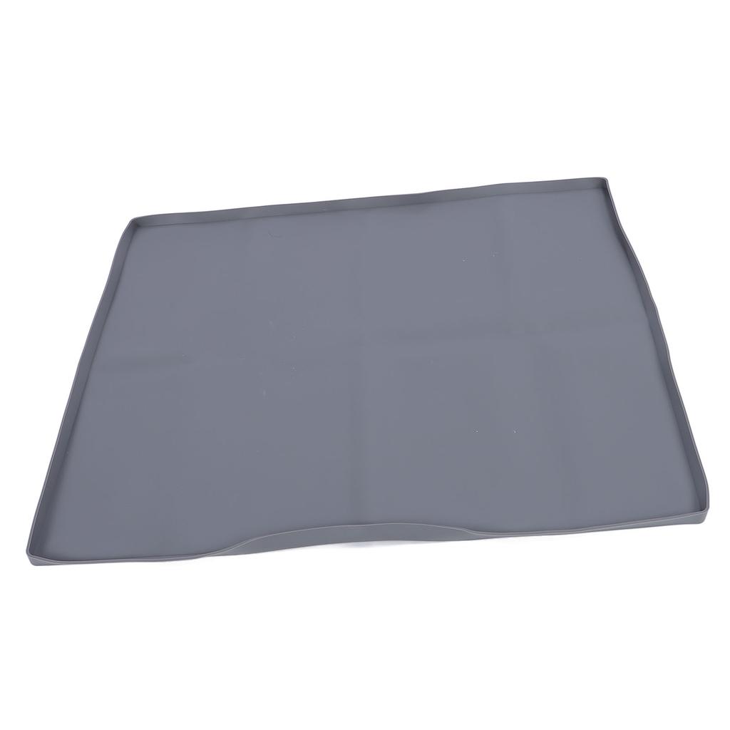 Washer Dryer Top Mat 50x60cm Non Slip Silicone Washing Machine Top Protector Cover for Laundry Room