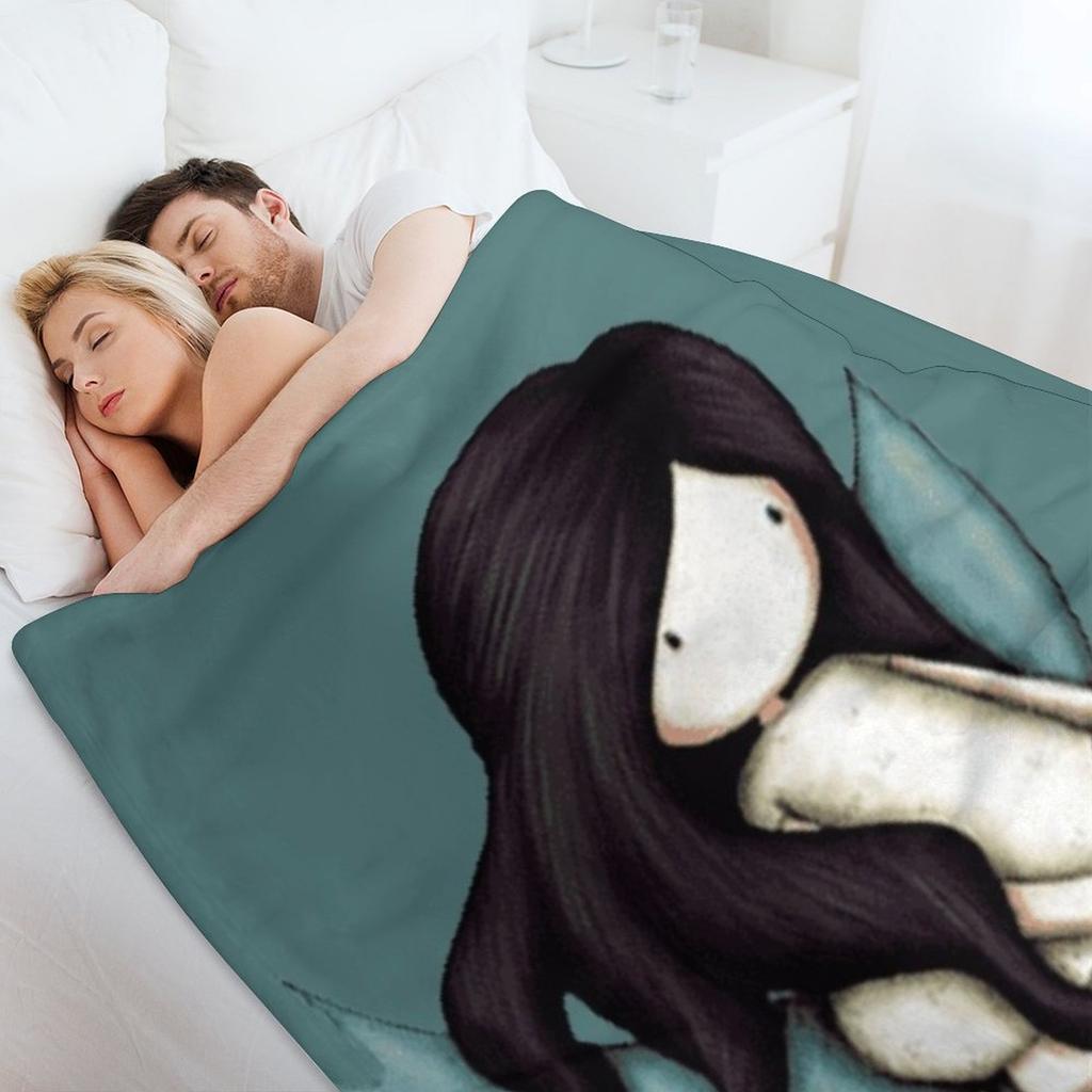 Gorjuss Flying Like a Bird Throw Blanket Summer Beddings Soft Blankets Ands Warm Winter Blankets