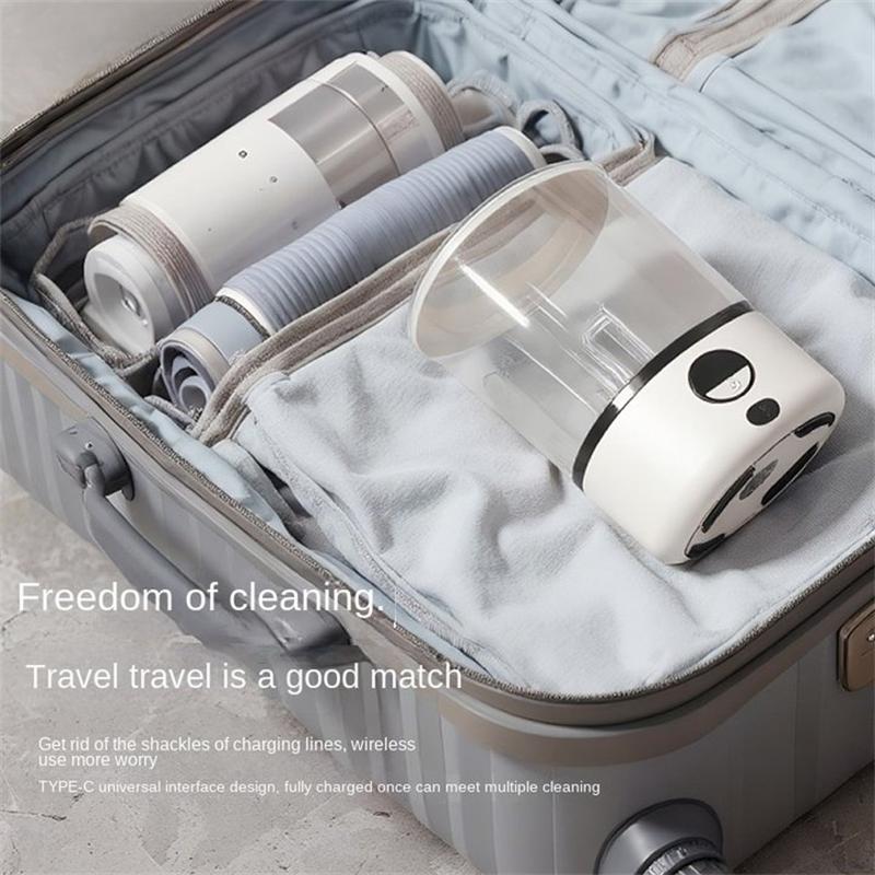Portable Premium Underwear Washer 99.9% Sterilization Rechargeable Mini Washing Machine 2L 3-Level Cycle Adjustment for