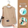 Grembiule Gilet per Bambini: Grembiule da Pittura per Bambini, Antimacchia, Impermeabile, per Calligrafia e Pasti della Scuola Primaria.