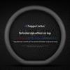 Genuine Leather Steering Wheel Cover for Baojun Models 730, 510, 560, 310W, 530, E200, and 630 - All-Season Use