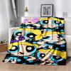 29 Style New Kawaii P-Powerpuff Girl Cartoon Blanket,Soft Throw Blanket for Home Bedroom Bed Sofa Travel Picnic Cover Kid Gift