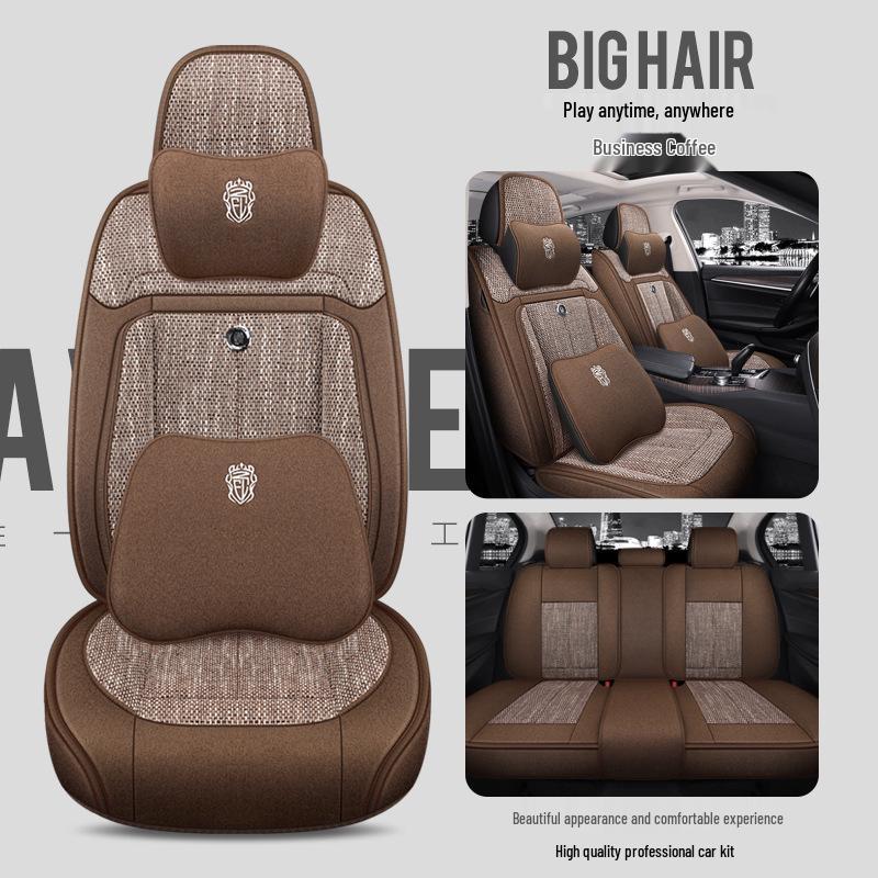 Acura TLX-L2 Series Wagon 218i Purple Wind Chime Linen Car Seat Cover