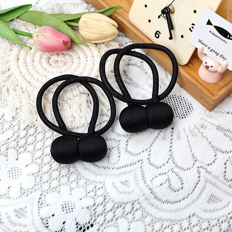 2pcs/pair Magnetic Curtain Tiebacks Earphone Design Curtain Holdbacks Living Room Bathroom Shower Curtain Accessories