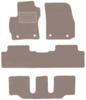 Beige Velour Floor Mats For: Mazda 5 I 7-seater (2005-2010)
