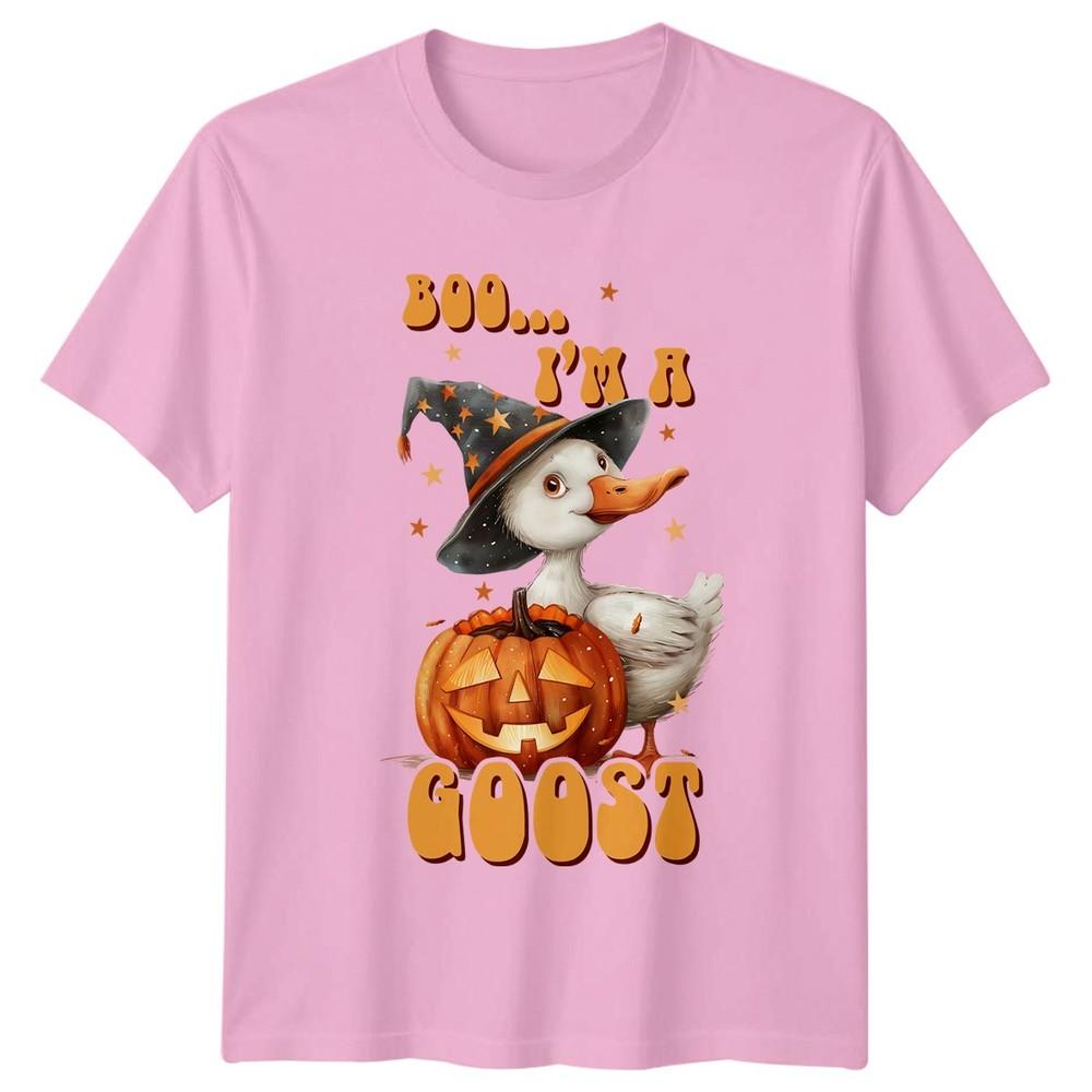 Boo Im A Goost TShirt Funny Duck Halloween Halloween Gift For Him And Her