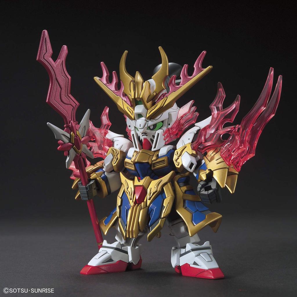 BANDAI SPIRITS SD Gundam Sangoku Soketsuden Zhang Fei God Gundam Plastic Model BAS5056754 Pre-Colored