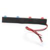 RC Car Roof Light Bar Headlight with Red Blue LED for WLtoys 12428 112 Scale RC Car Parts
