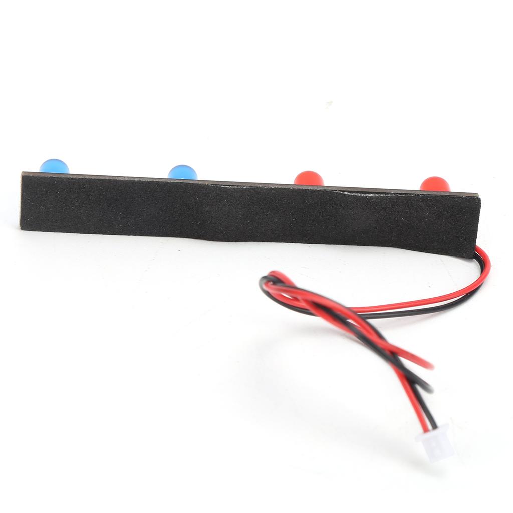 RC Car Roof Light Bar Headlight with Red Blue LED for WLtoys 12428 112 Scale RC Car Parts