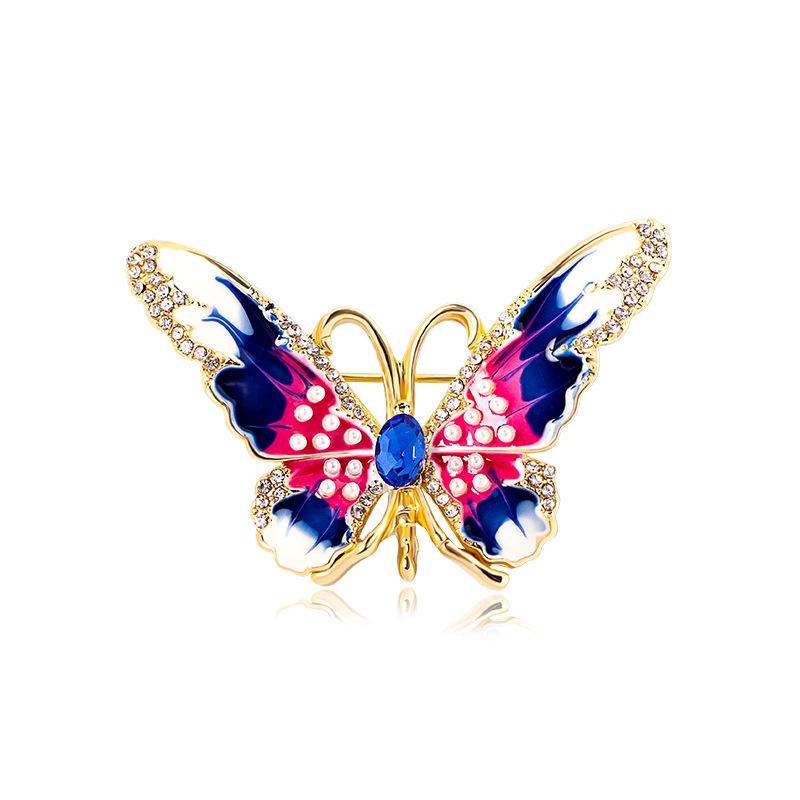 2025 Butterfly Brooch Female High-end Fashion Insect Butterfly Series Brooch Pin Brooch
