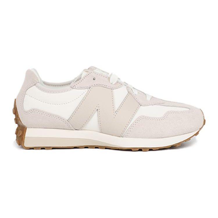 New Balance Nb 327 Minimalist Sports Comfortable Low Top Kids Running Shoes Kids Running Shoes Off-White GS327WS