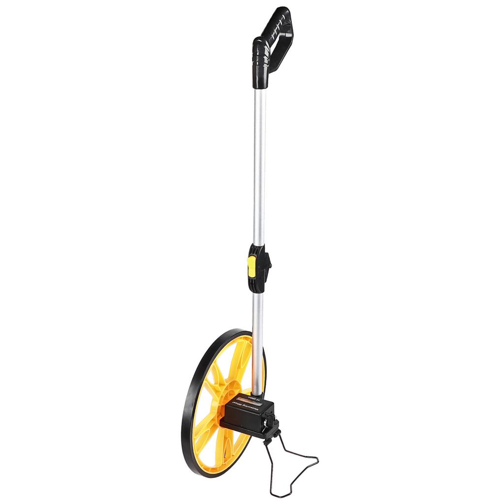 Foldable Distance Measuring Wheel, Material, Anti Slip Wheel, Large Folding Handle, High Accuracy, for Roads, Pavements, Land