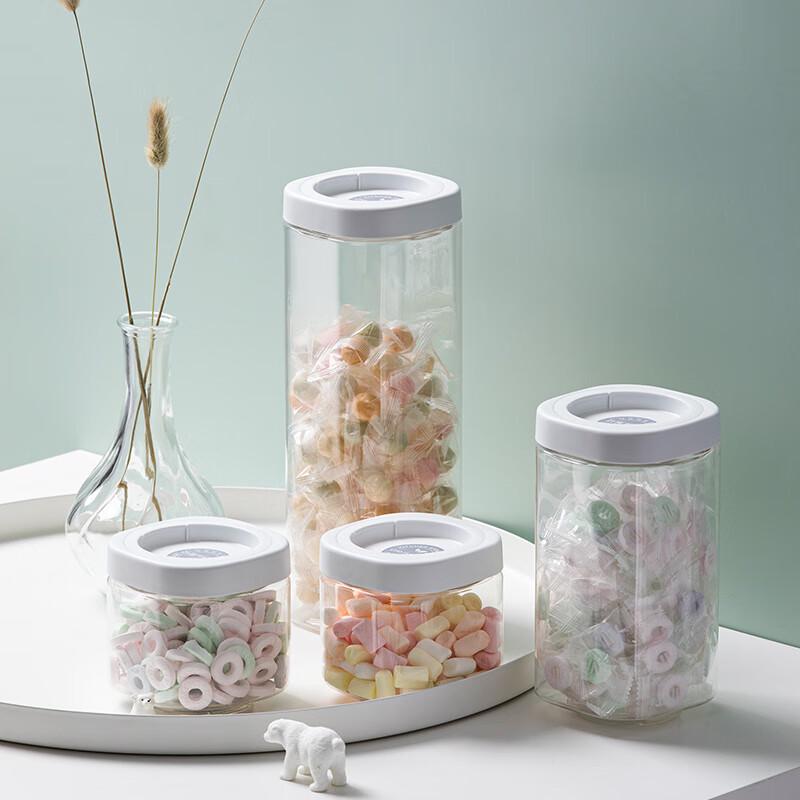 Chahua Stackable Food Storage Jars