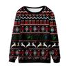 Christmas Round Collar Sweater Spring And  Long Sleeve