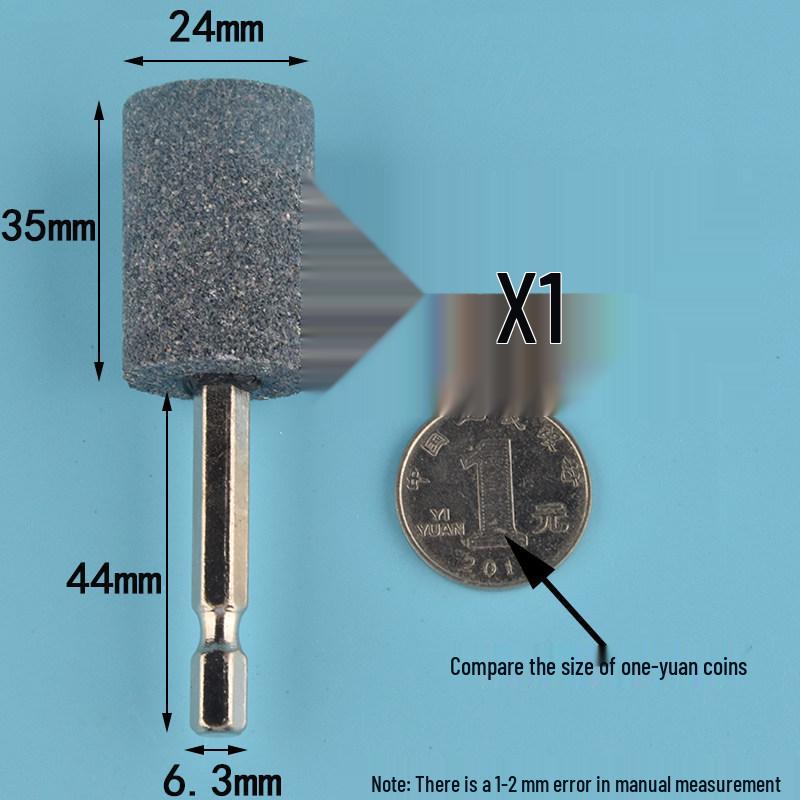 Hexagonal Shank Grinding and Polishing Head for Electric Drills