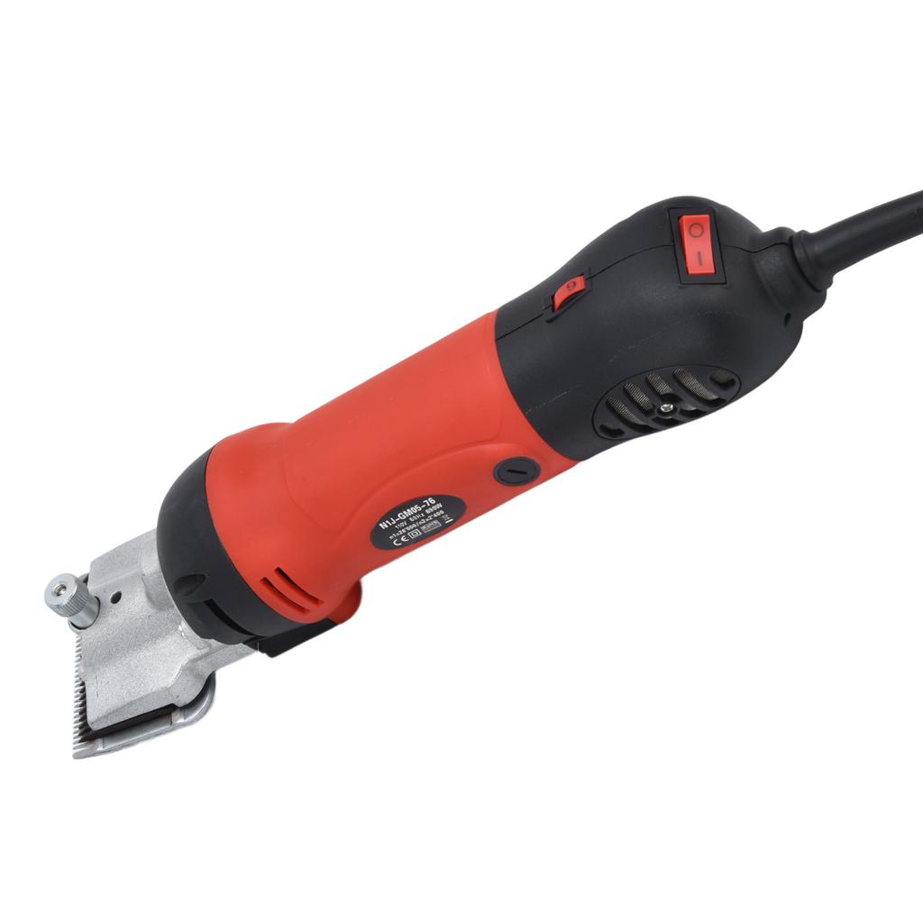 690W Tierhaarschneider Elektrische Pferdehaarschere Mehrfache Geschwindigkeitseinstellung Tierschere mit Scharf