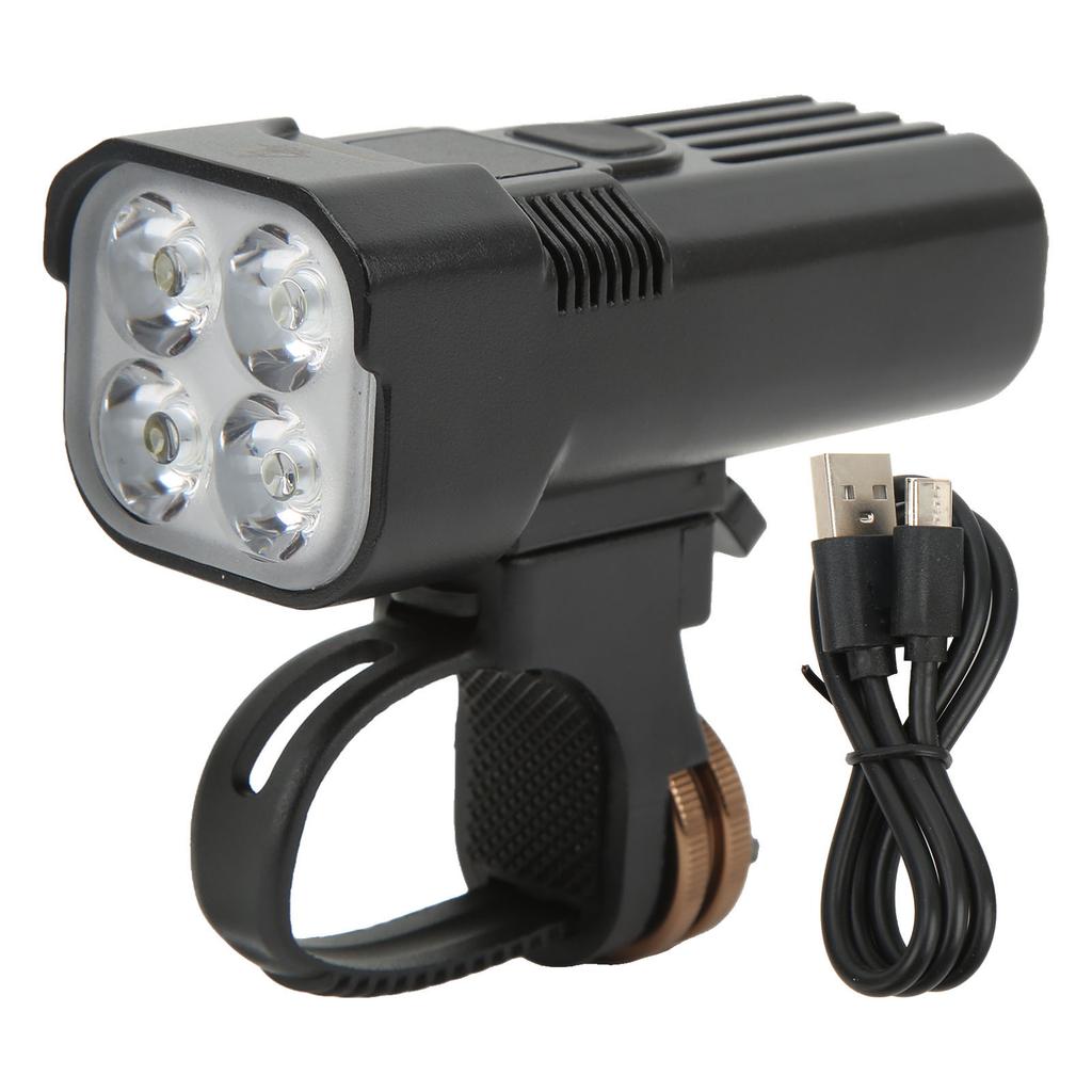 Fahrrad-Scheinwerfer LED IP65 Wasserdicht Front-Scheinwerfer Super Hell USB-Laden für Radfahren