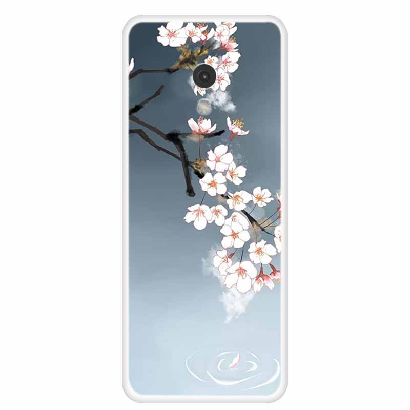 Dėl Nokia 235 4G 2024 dėklai Madingas skaidrus TPU silikoninis galinis dangtelis dėklas Nokia 215 4G 2024 / 220 4G 2024 Skaidrus smūgiams atsparus Capa
