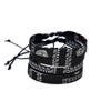 Unique Arab Inspired Cotton Wristband Adjustable Handchain Handmade Multicolor Wristchain Ornament for Trendy Outfits