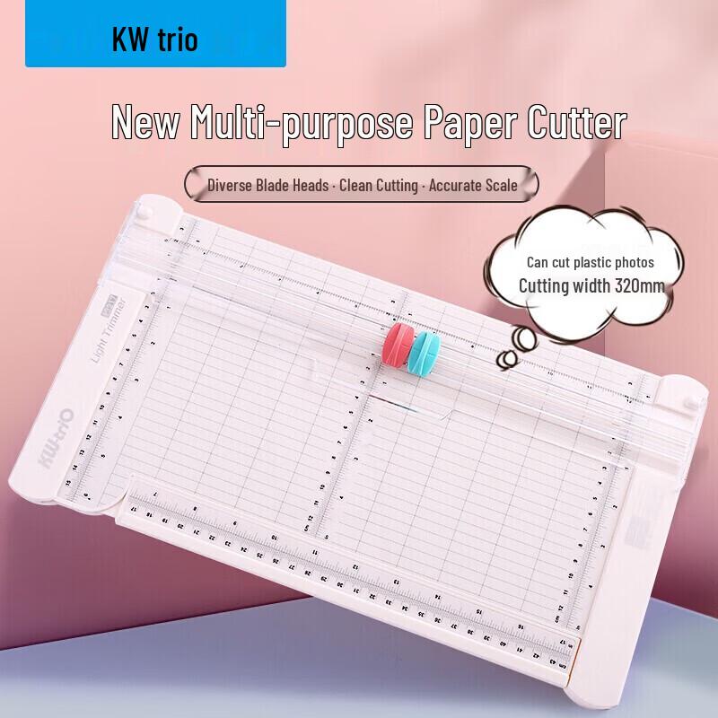 KW-triO 13217 A3 Double-Head Rolling Paper Cutter