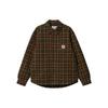 Wiles Check Shirt Jacket Men Jacket Green I032212-1P6-XX